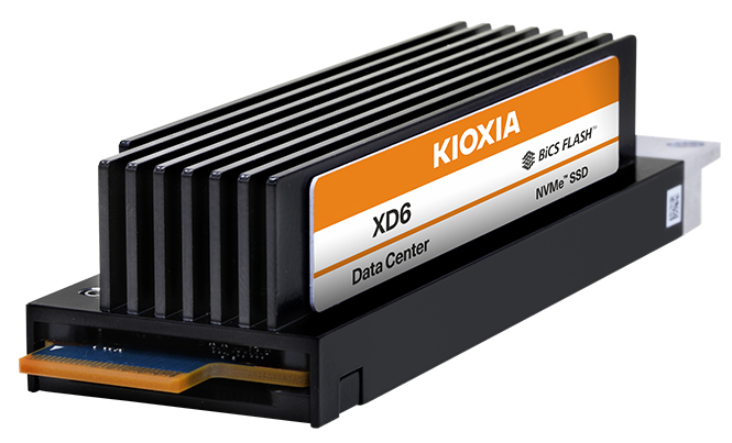 KIOXIA XD6 Series: Industry's First PCIe🄬 4.0 OCP "NVMe™ Cloud Specification"-Enabled SSD