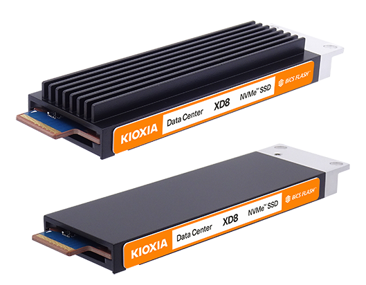 KIOXIA XD8 Series PCIe 5.0 NVMe EDSFF E1.S SSDs for Cloud and Hyperscale Environments