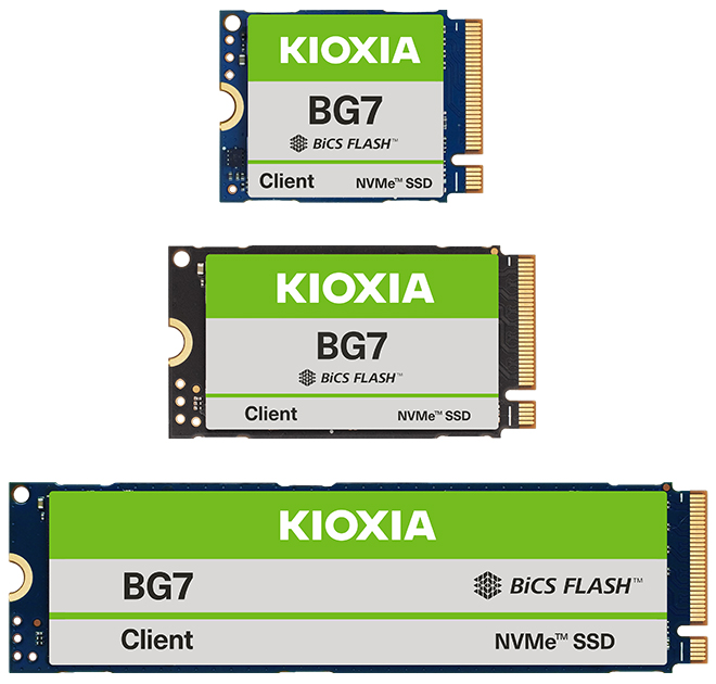 KIOXIA BG7 Series Client SSD