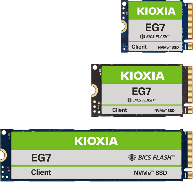 KIOXIA EG7 Series Client SSD