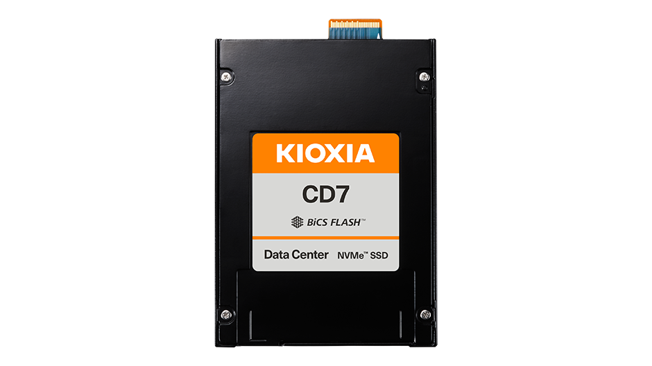 Image of KIOXIA Data Center SSD CD７-R E3.S Form Factor Series