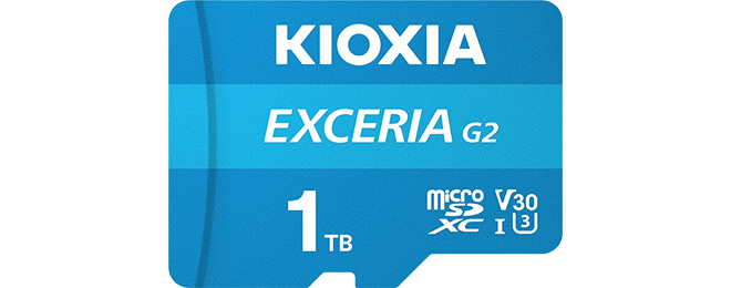 EXCERIA G2 1TB microSD Card 