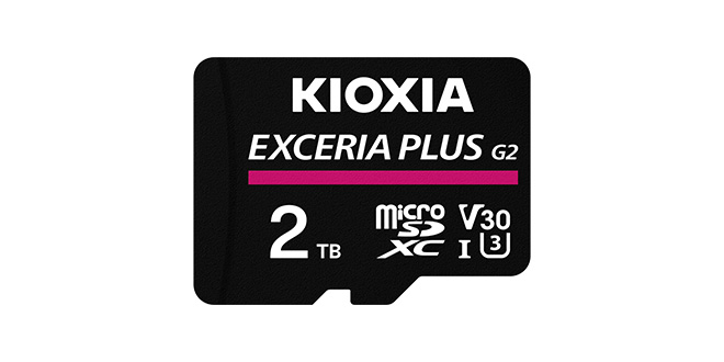 KIOXIA EXCERIA PLUS G2 microSD Memory Card - 2TB