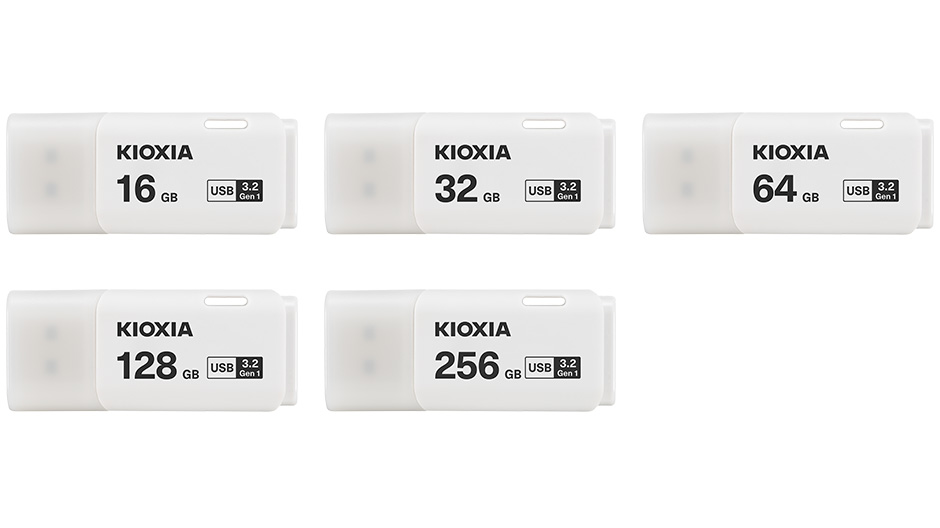 thumbnail image 2 of KIOXIA TransMemory U301 USB3.2 Gen 1 Flash Drive In 16GB/32GB/64GB... 2 of 12